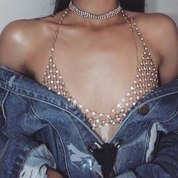 SUPER CUTE Crystal Bralette - Picture 2 of 5